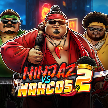 Слот Ninjaz vs Narcos 2 — боевик с бонусными раундами